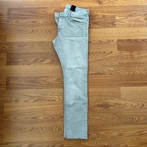 H&M grey slim low waist jeans